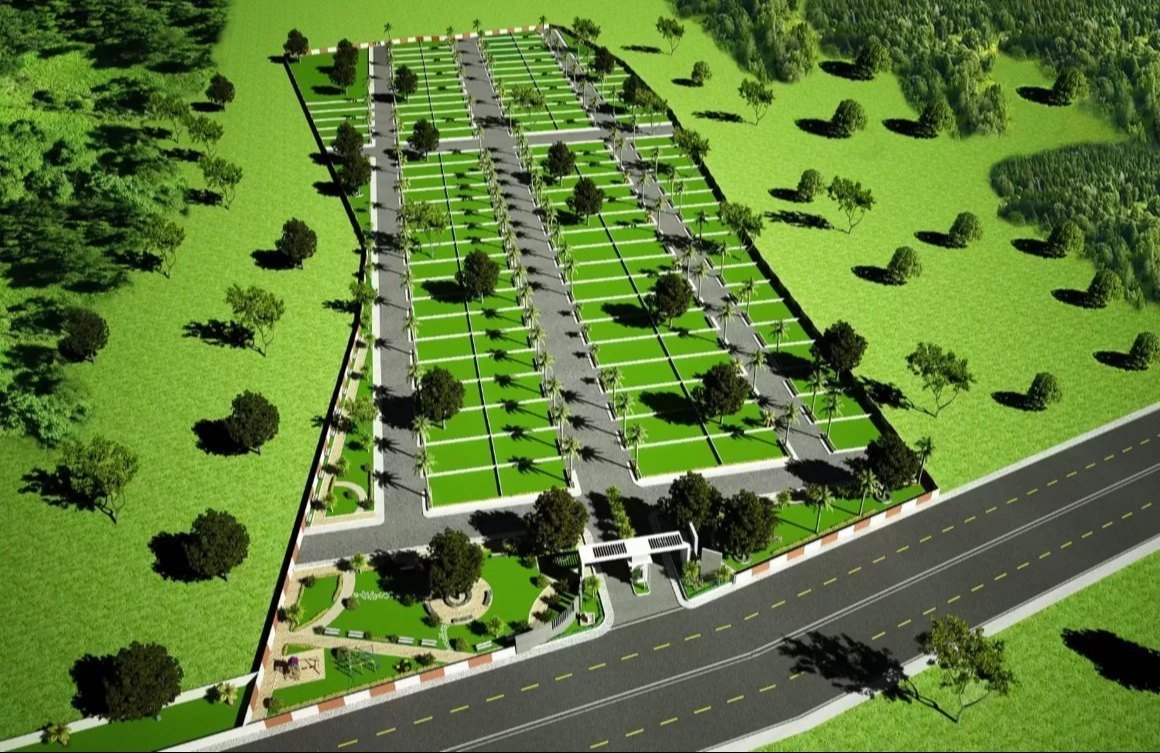 Hero Homes gated plotted township layout, Vrindavan